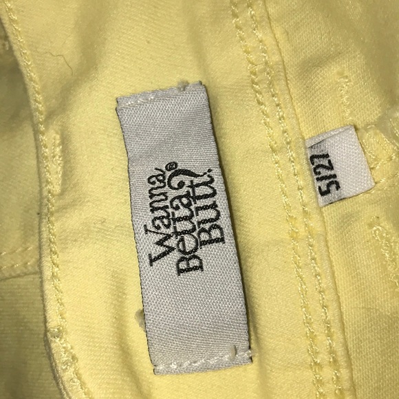 This is A cute pair of pastel yellow shorts - Picture 3 of 3